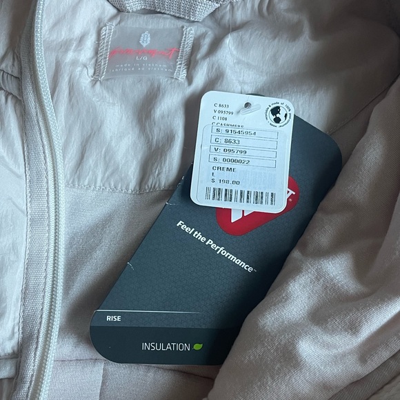 NWT Free People Priscilla Pullover Puffer Sz L PrimaLoft Cozy Retro Chic Outdoor - Picture 4 of 11